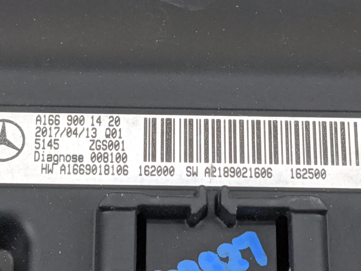 2017 Mercedes-benz Gle350 Information Display Screen - Oemusedautoparts1.com