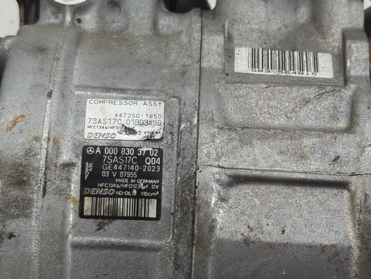 2017-2019 Mercedes-benz Gls450 Air Conditioning A/c Ac Compressor Oem - Oemusedautoparts1.com