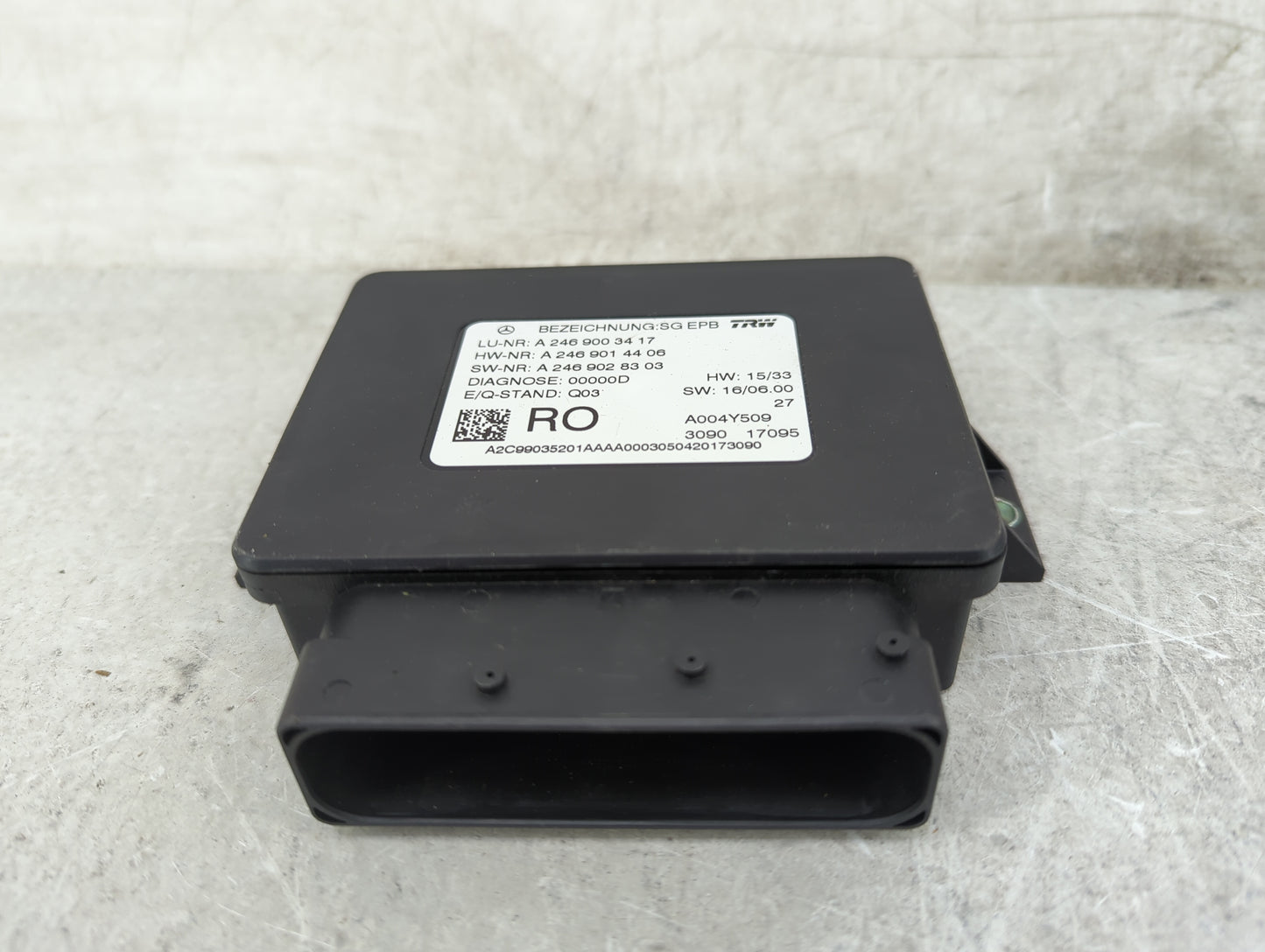2017-2017 Mercedes-benz Gls450 Parking Brake Control Module - Oemusedautoparts1.com