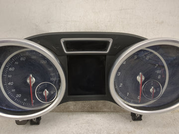 2017 Mercedes-Benz Gls450 Instrument Cluster Speedometer Gauges P/N:0 263 739 077 A166 900 01 19 Miles: Fits OEM Used Auto P