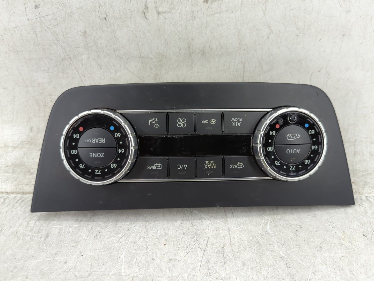 2017-2019 Mercedes-Benz Gls450 Climate Control Module Temperature AC/Heater Replacement P/N:A 166 900 37 17 Fits OEM Used Au