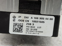 2017-2019 Mercedes-Benz Gls450 Master Power Window Switch Replacement Driver Side Left P/N:A1669054400 10021505 Fits OEM Use