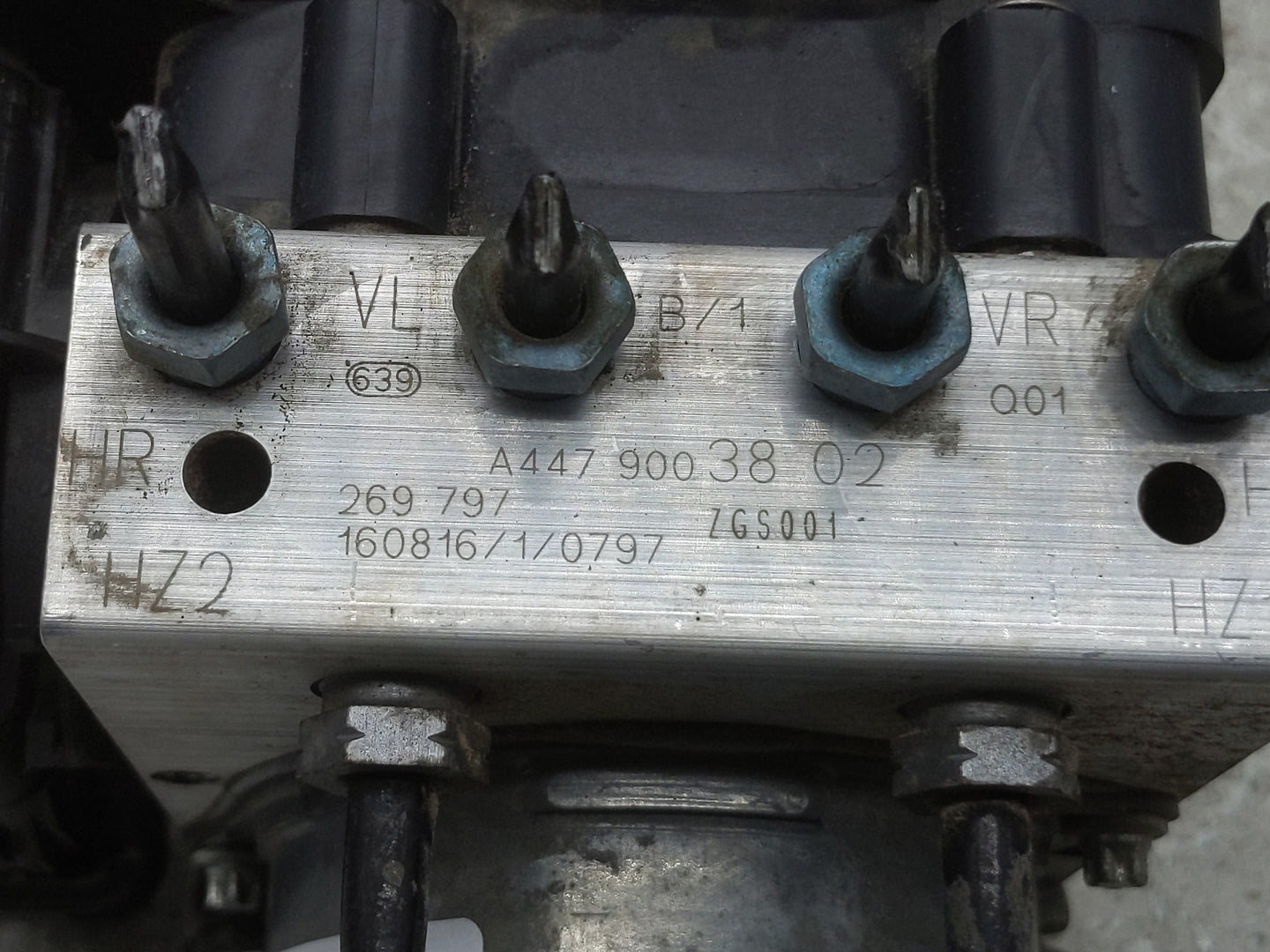 2016-2021 Mercedes-Benz Metris ABS Pump Control Module Replacement P/N:A447 900 38 02 Fits Fits 2016 2017 2018 2019 2020 202