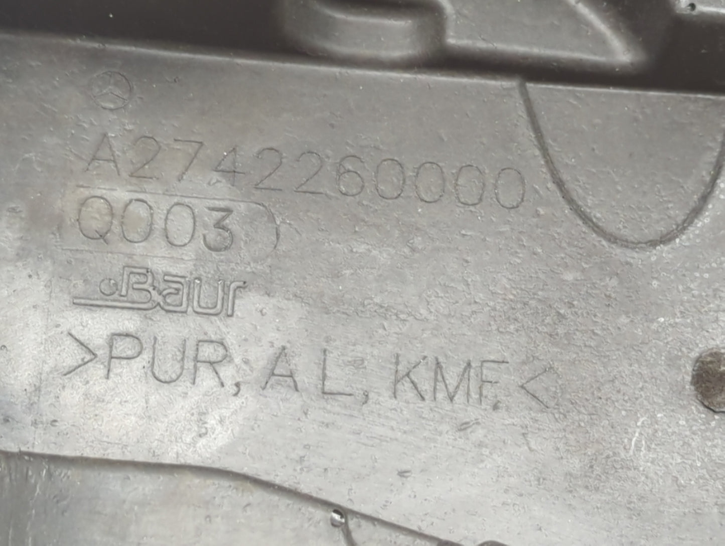 2017 Mercedes-benz Metris Engine Cover - Oemusedautoparts1.com