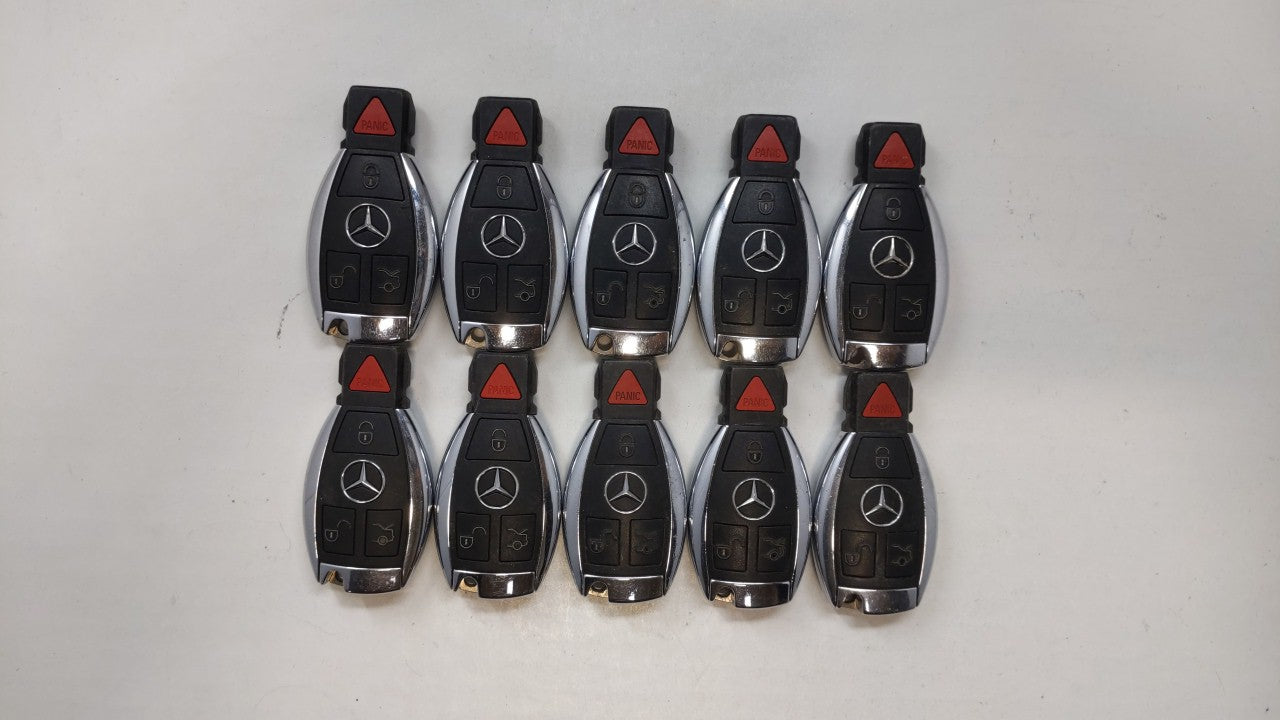 Lot of 10 Mercedes-Benz S550 Keyless Entry Remote Fob IYZDC11 - Oemusedautoparts1.com