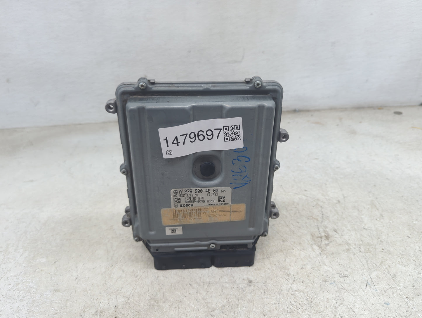2017 Mercedes Gle350 PCM Engine Control Computer ECU ECM PCU OEM P/N:A2769004600 A2769011200 Fits Fits 2014 2015 2016 2018 O