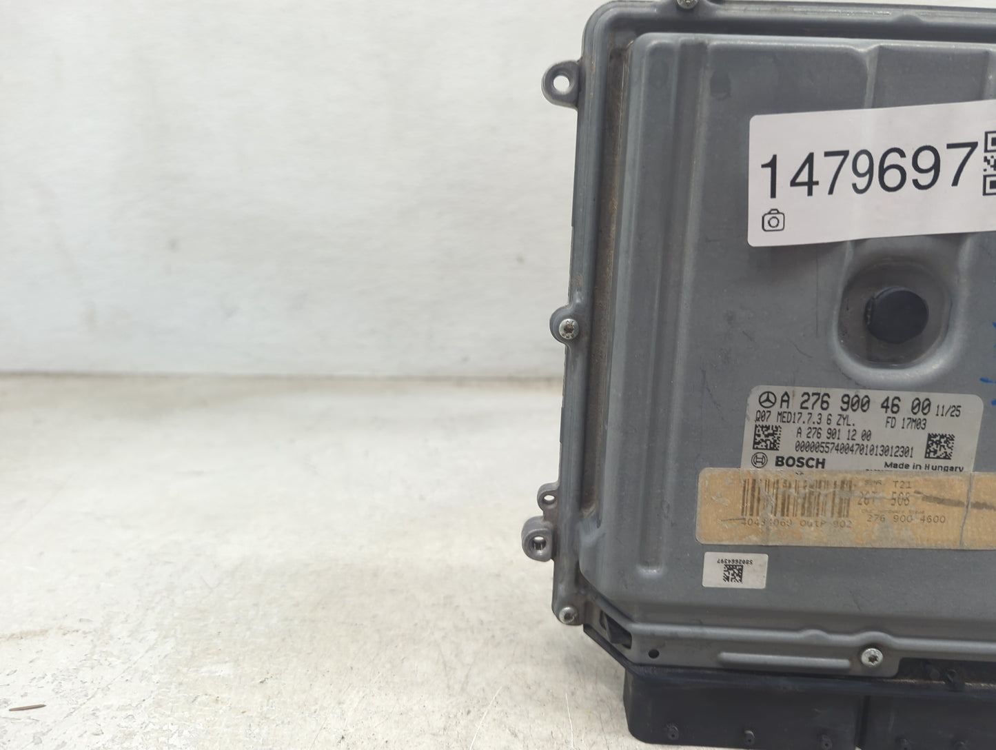 2017 Mercedes Gle350 PCM Engine Control Computer ECU ECM PCU OEM P/N:A2769004600 A2769011200 Fits Fits 2014 2015 2016 2018 O