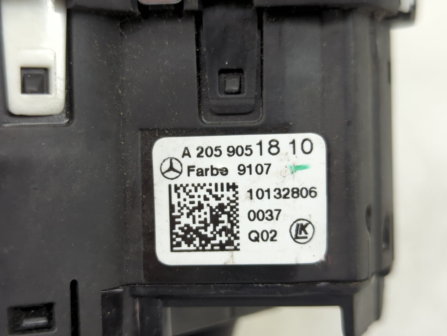 2017 Mercedes Benz Cclass Headlight Head Light Switch Lamp Control - Oemusedautoparts1.com