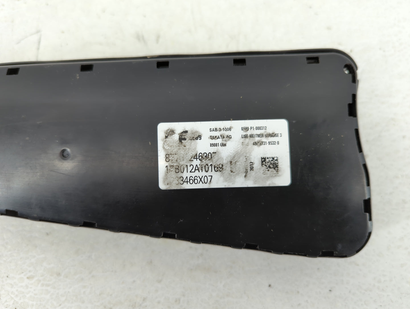 2017 Mini Cooper Air Bag Driver Left Steering Wheel Mounted P/N:17B012AT0169 33466X07 Fits OEM Used Auto Parts - Oemusedauto