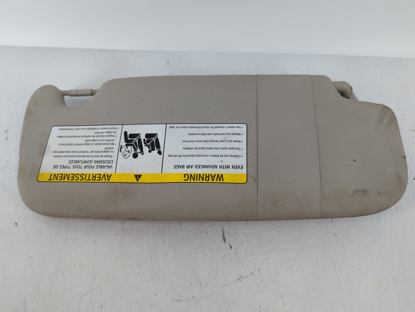 2017 Mini Cooper Sun Visor Shade Replacement Driver Left Mirror Fits OEM Used Auto Parts - Oemusedautoparts1.com
