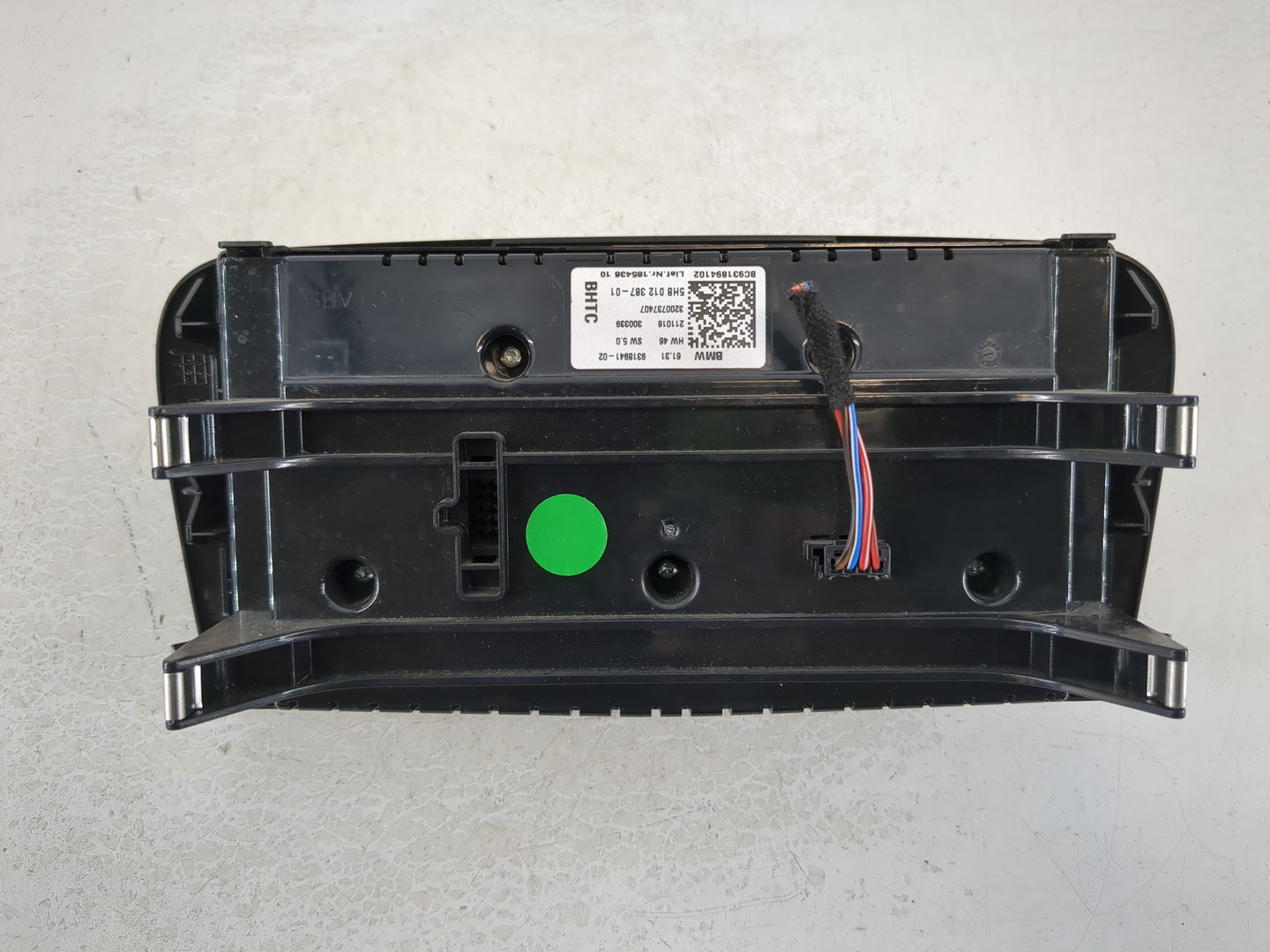 2017 Mini Cooper Clubman Climate Control Module Temperature AC/Heater Replacement P/N:5HB 012 387 -01 Fits OEM Used Auto Par