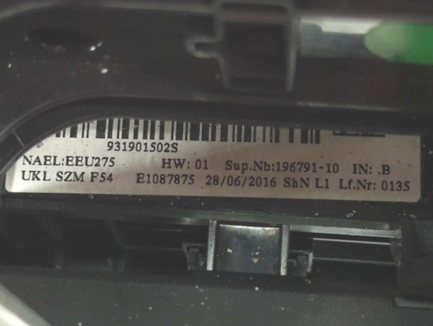 2016-2018 Mini Cooper Clubman Climate Control Module Temperature AC/Heater Replacement P/N:E1087875 931901502S Fits OEM Used