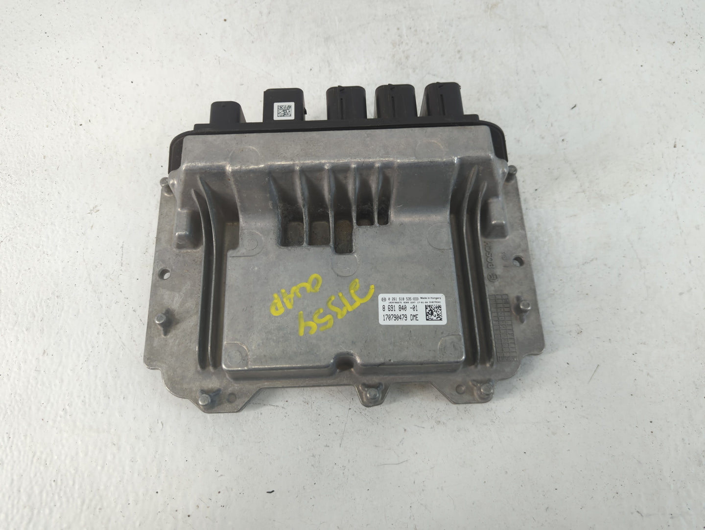 2016-2017 Mini Cooper Clubman PCM Engine Control Computer ECU ECM PCU OEM P/N:8 691 840 -01 Fits Fits 2016 2017 2018 OEM Use