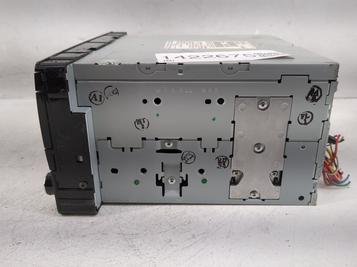 2017 Mitsubishi Lancer Radio AM FM Cd Player Receiver Replacement P/N:8701A692 Fits OEM Used Auto Parts - Oemusedautoparts1.