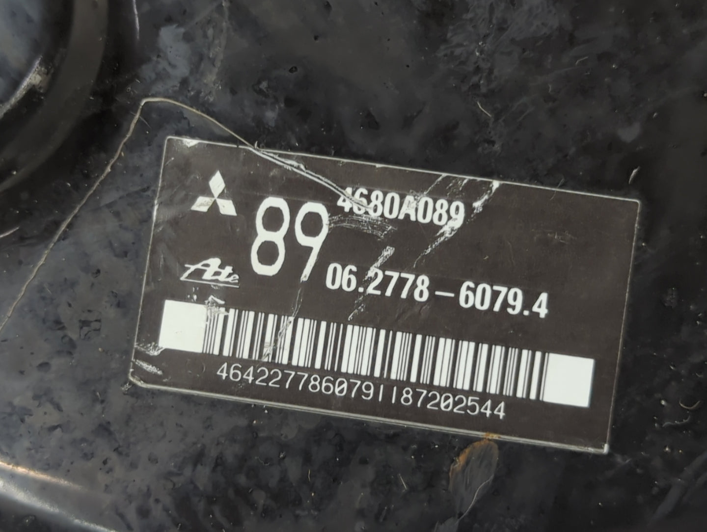 2011-2017 Mitsubishi Lancer Power Brake Booster Oem - Oemusedautoparts1.com