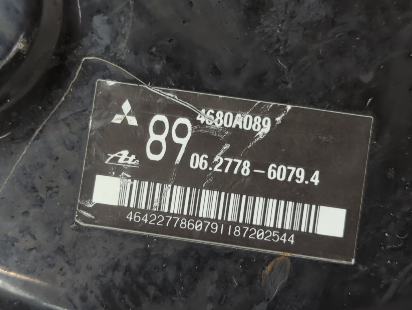 2011-2017 Mitsubishi Lancer Power Brake Booster Oem - Oemusedautoparts1.com