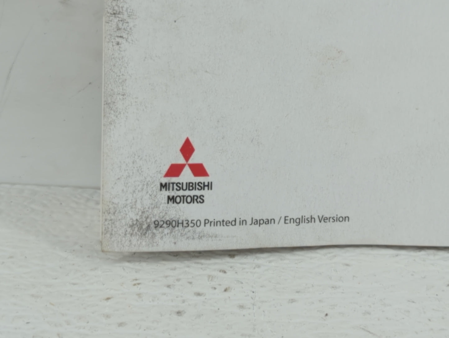 2017 Mitsubishi Lancer Owners Manual Book Guide OEM Used Auto Parts - Oemusedautoparts1.com