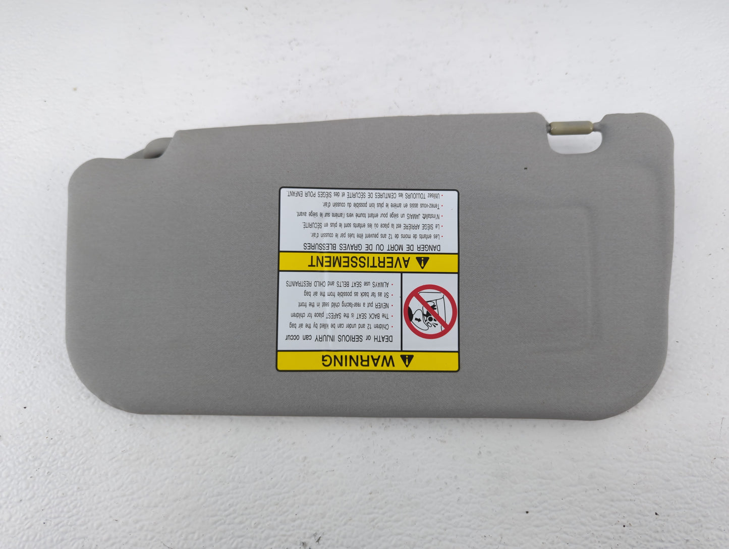 2007-2017 Mitsubishi Lancer Sun Visor Shade Replacement Passenger Right Mirror Fits OEM Used Auto Parts - Oemusedautoparts1.