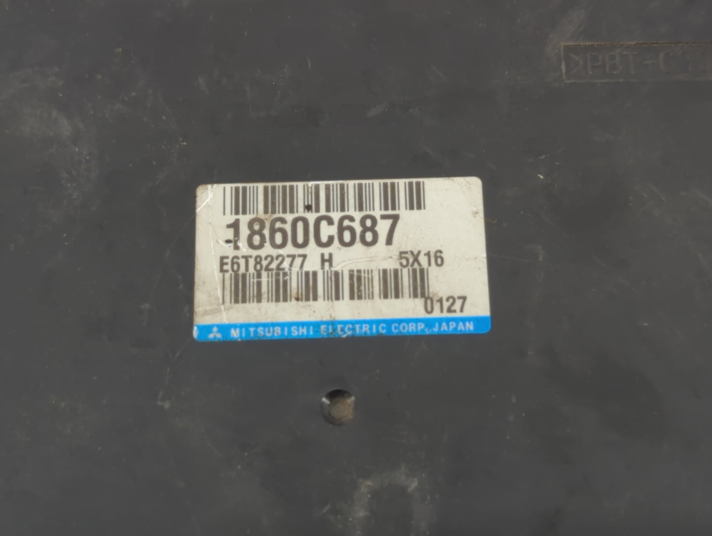 2017 Mitsubishi Lancer PCM Engine Control Computer ECU ECM PCU OEM P/N:1860C687 E6T82277 Fits OEM Used Auto Parts - Oemuseda