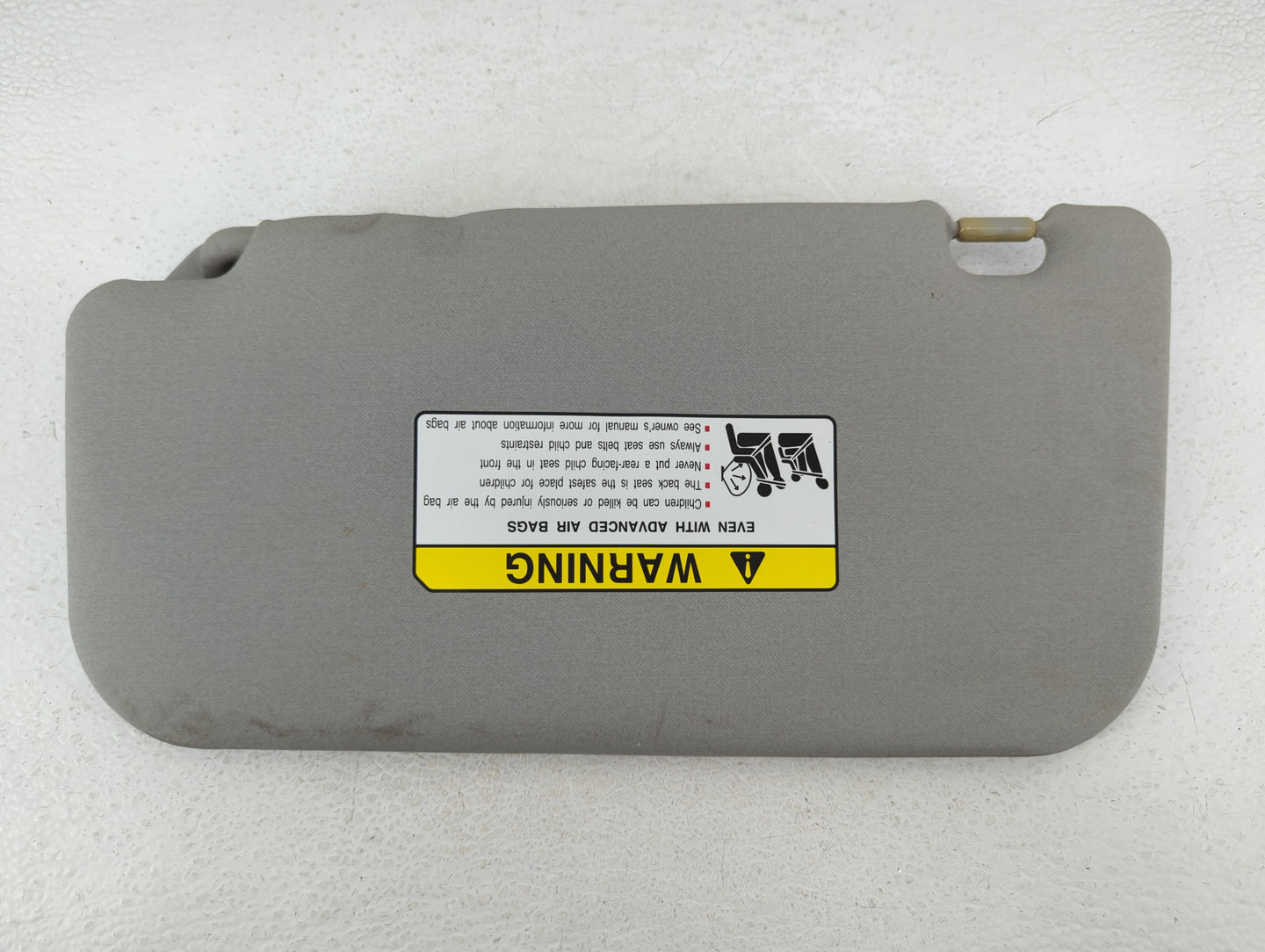 2007-2017 Mitsubishi Lancer Sun Visor Shade Replacement Passenger Right Mirror Fits OEM Used Auto Parts - Oemusedautoparts1.