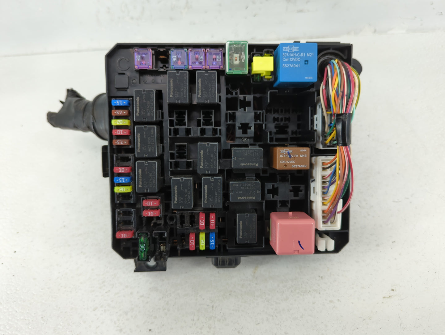 2016-2017 Mitsubishi Lancer Fusebox Fuse Box Panel Relay Module P/N:8565A268 Fits Fits 2012 2013 2014 2015 2016 2017 OEM Use