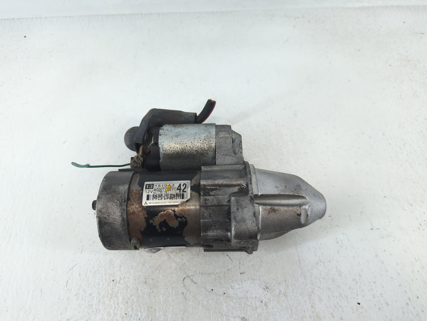 2016-2017 Mitsubishi Lancer Car Starter Motor Solenoid OEM P/N:M000TC0271 1810A3 Fits Fits 2016 2017 OEM Used Auto Parts - O