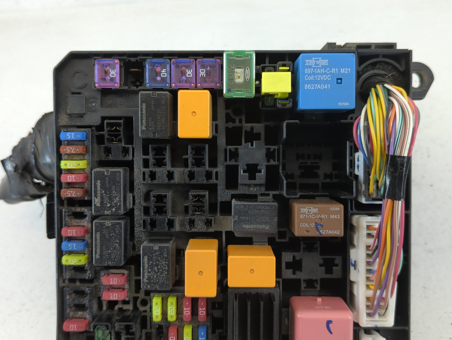 2016-2017 Mitsubishi Lancer Fusebox Fuse Box Panel Relay Module P/N:8565A268 Fits Fits 2012 2013 2014 2015 2016 2017 OEM Use