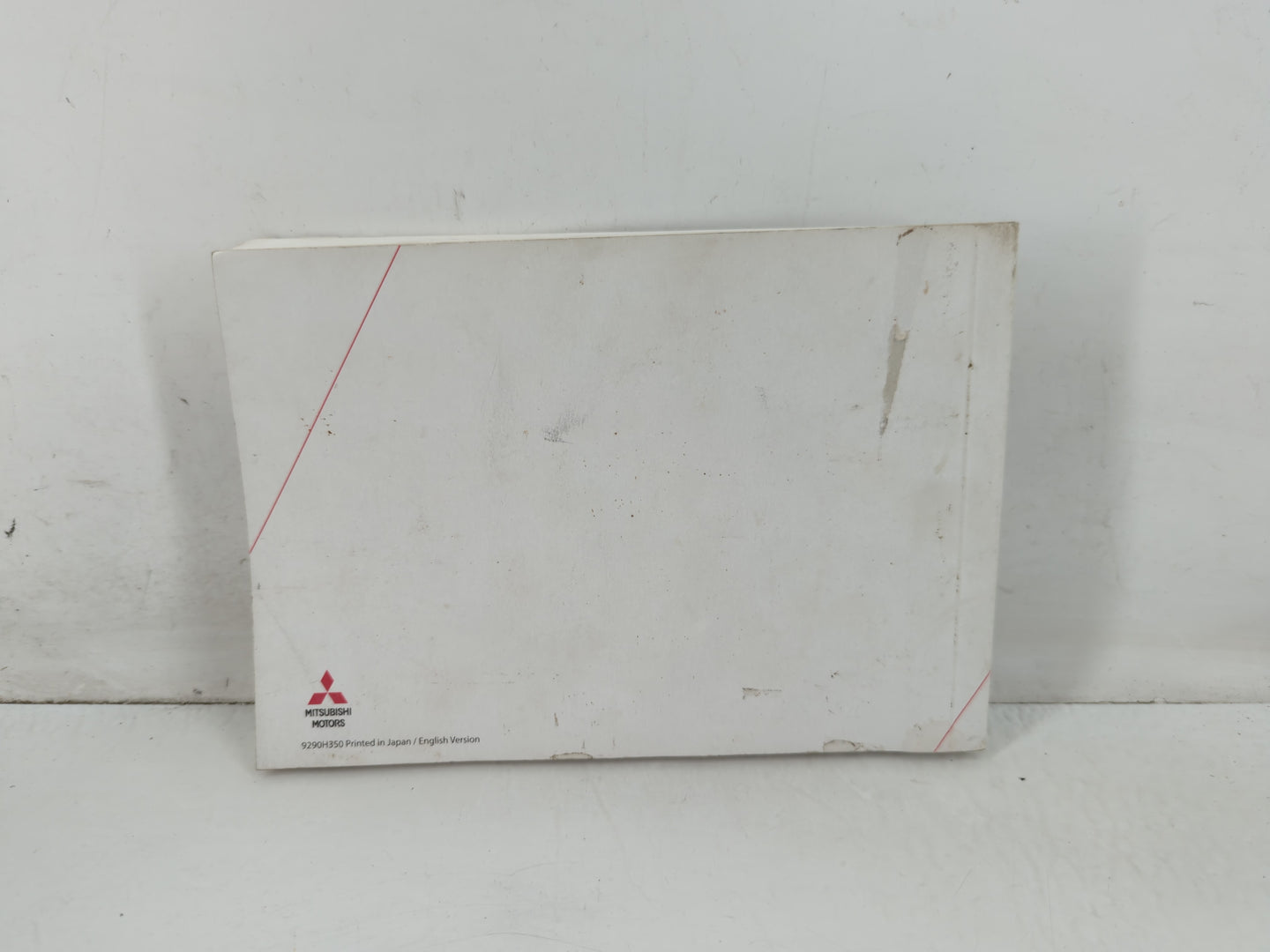 2017 Mitsubishi Lancer Owners Manual Book Guide P/N:9290H350 OEM Used Auto Parts - Oemusedautoparts1.com