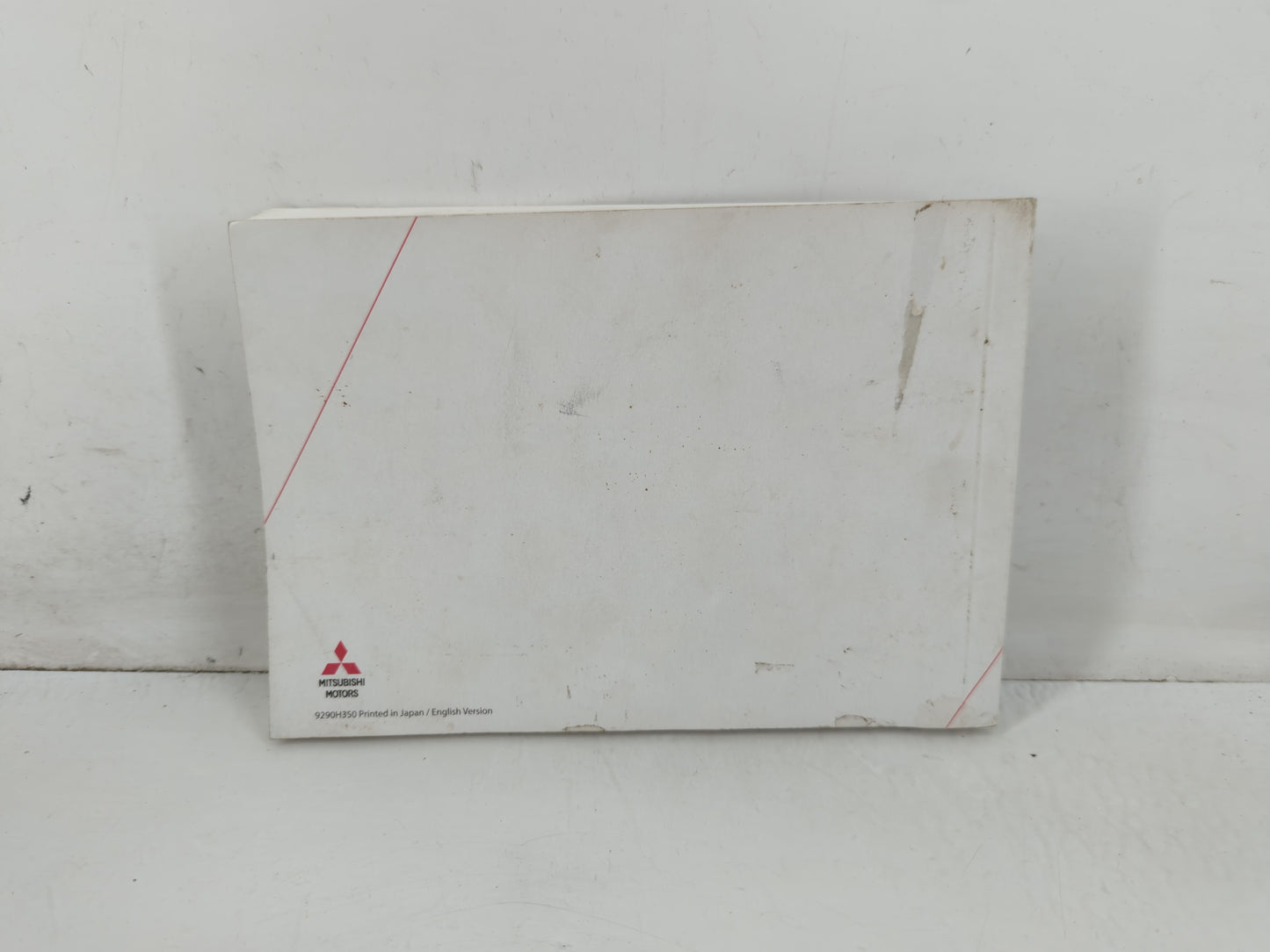 2017 Mitsubishi Lancer Owners Manual Book Guide P/N:9290H350 OEM Used Auto Parts - Oemusedautoparts1.com