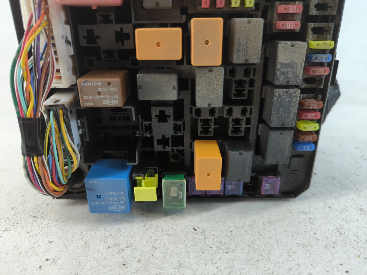 2016-2017 Mitsubishi Lancer Fusebox Fuse Box Panel Relay Module P/N:8565A268 Fits Fits 2012 2013 2014 2015 2016 2017 OEM Use