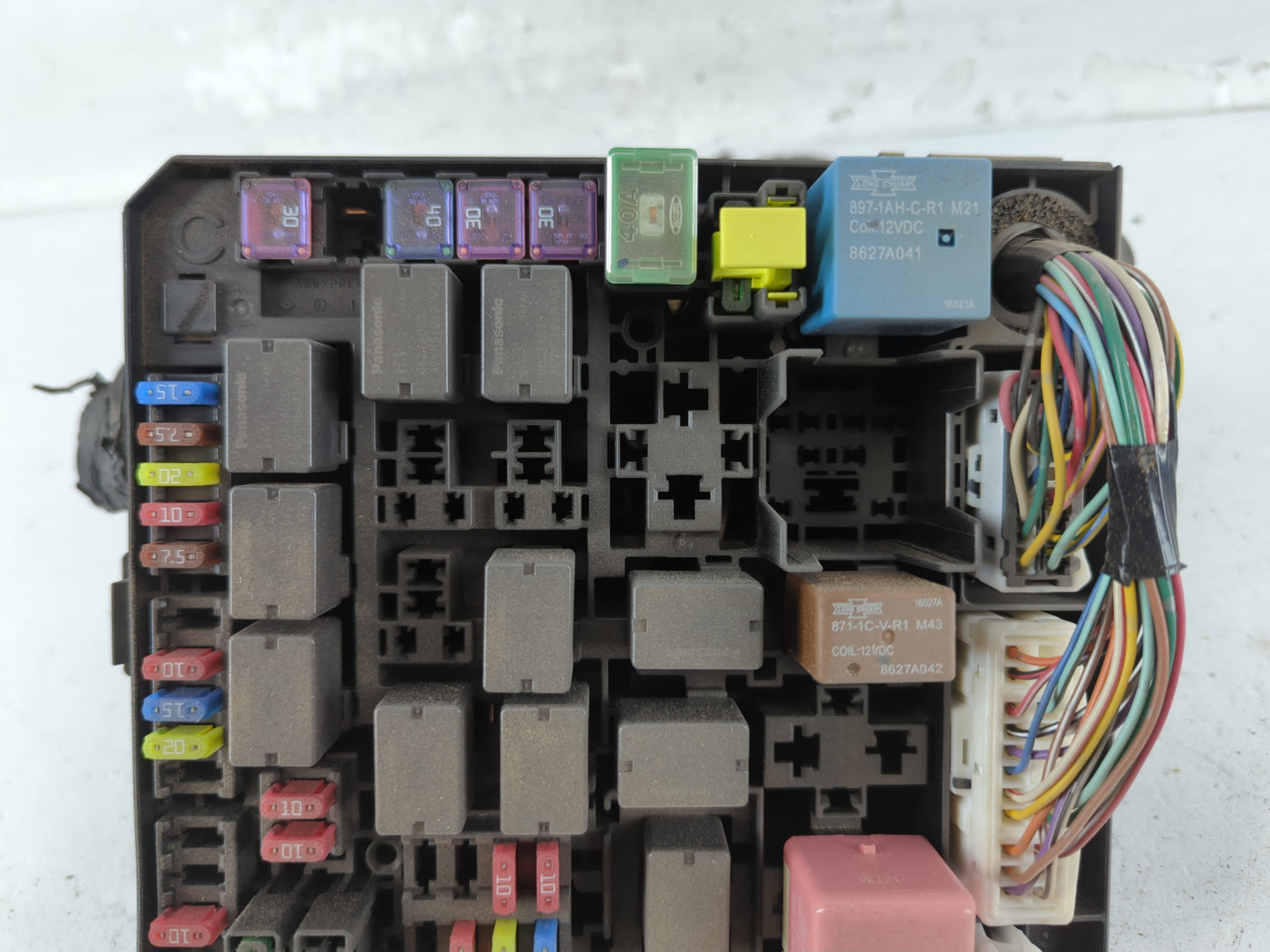 2016-2017 Mitsubishi Lancer Fusebox Fuse Box Panel Relay Module P/N:8565A268 Fits Fits 2012 2013 2014 2015 2016 2017 OEM Use
