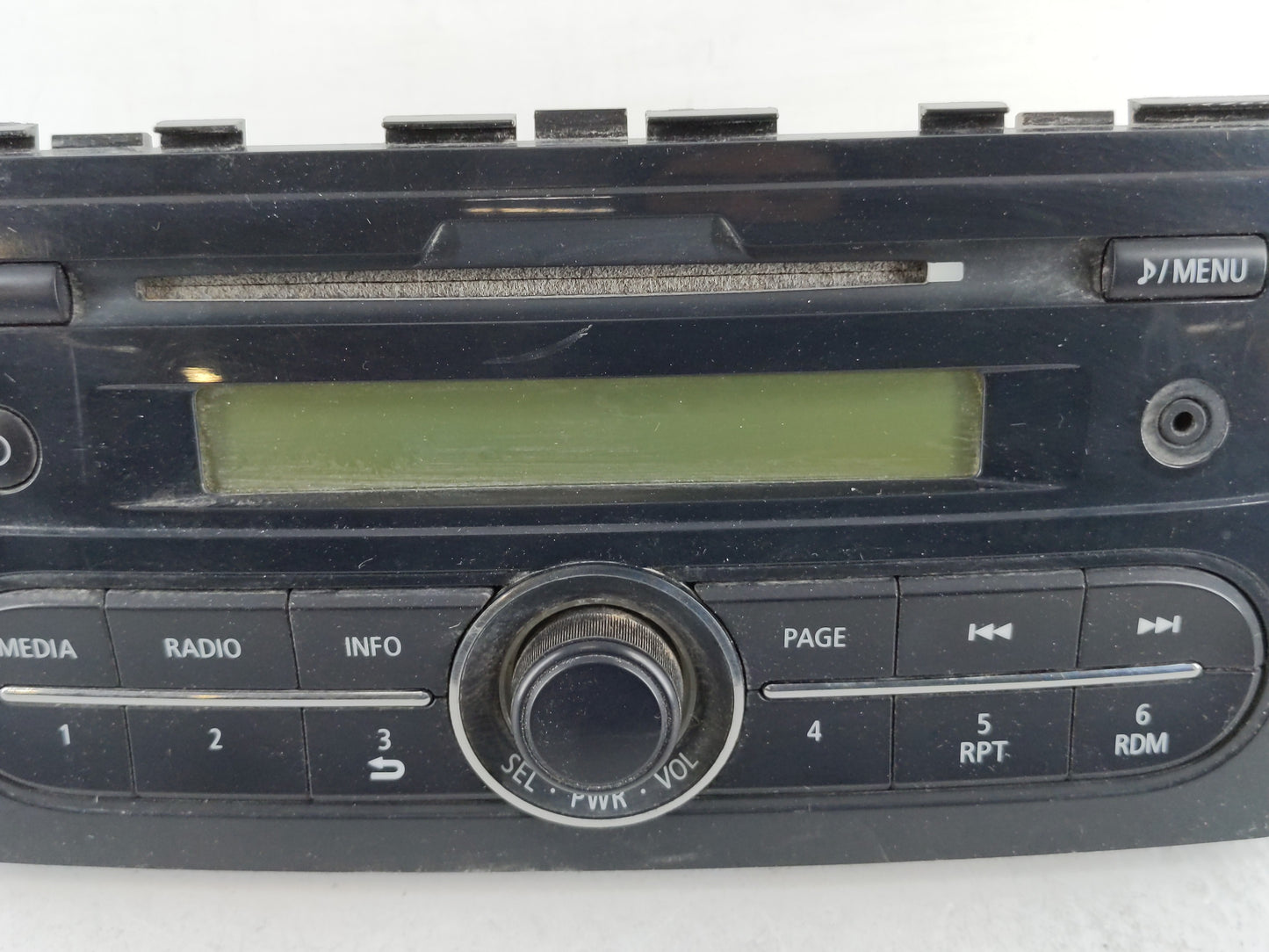 2017 Mitsubishi Mirage Radio AM FM Cd Player Receiver Replacement P/N:8701A657 Fits OEM Used Auto Parts - Oemusedautoparts1.