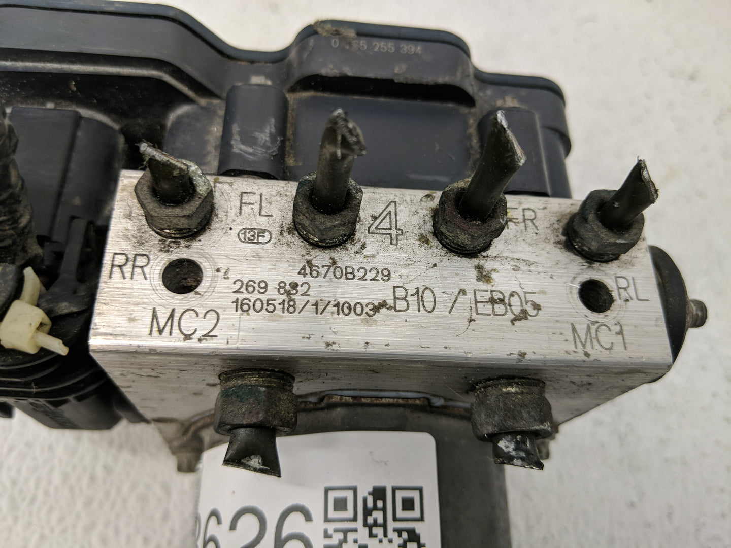 2017 Mitsubishi Mirage ABS Pump Control Module Replacement P/N:4670B229 Fits OEM Used Auto Parts - Oemusedautoparts1.com