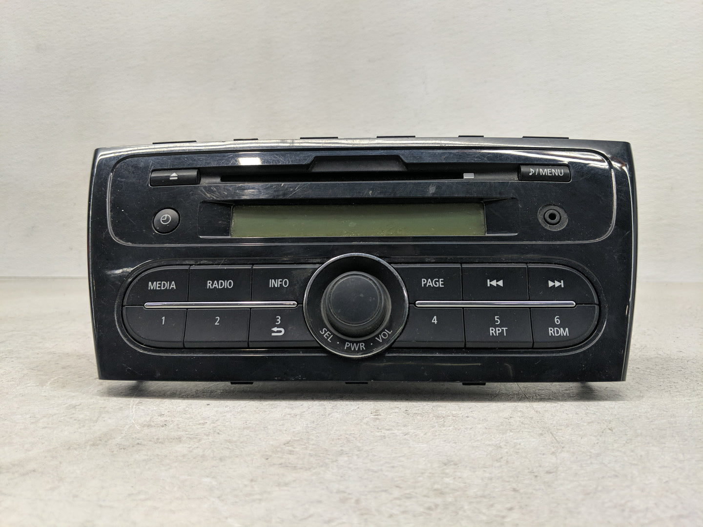 2017 Mitsubishi Mirage Radio AM FM Cd Player Receiver Replacement P/N:8701A657 Fits OEM Used Auto Parts - Oemusedautoparts1.