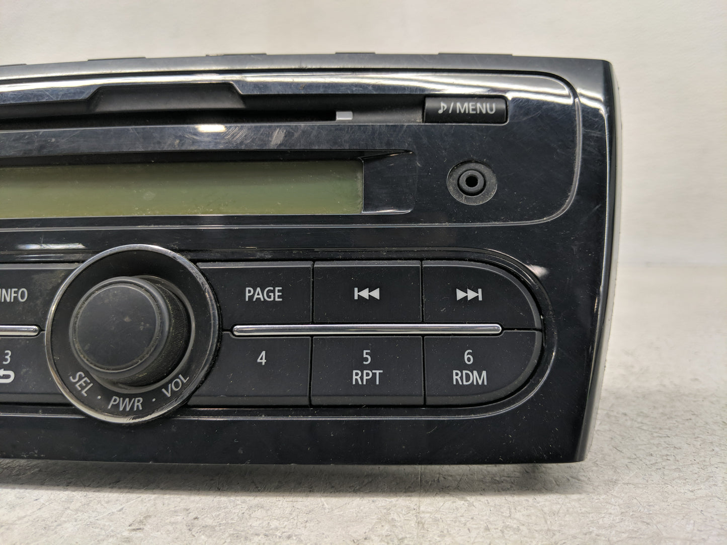 2017 Mitsubishi Mirage Radio AM FM Cd Player Receiver Replacement P/N:8701A657 Fits OEM Used Auto Parts - Oemusedautoparts1.