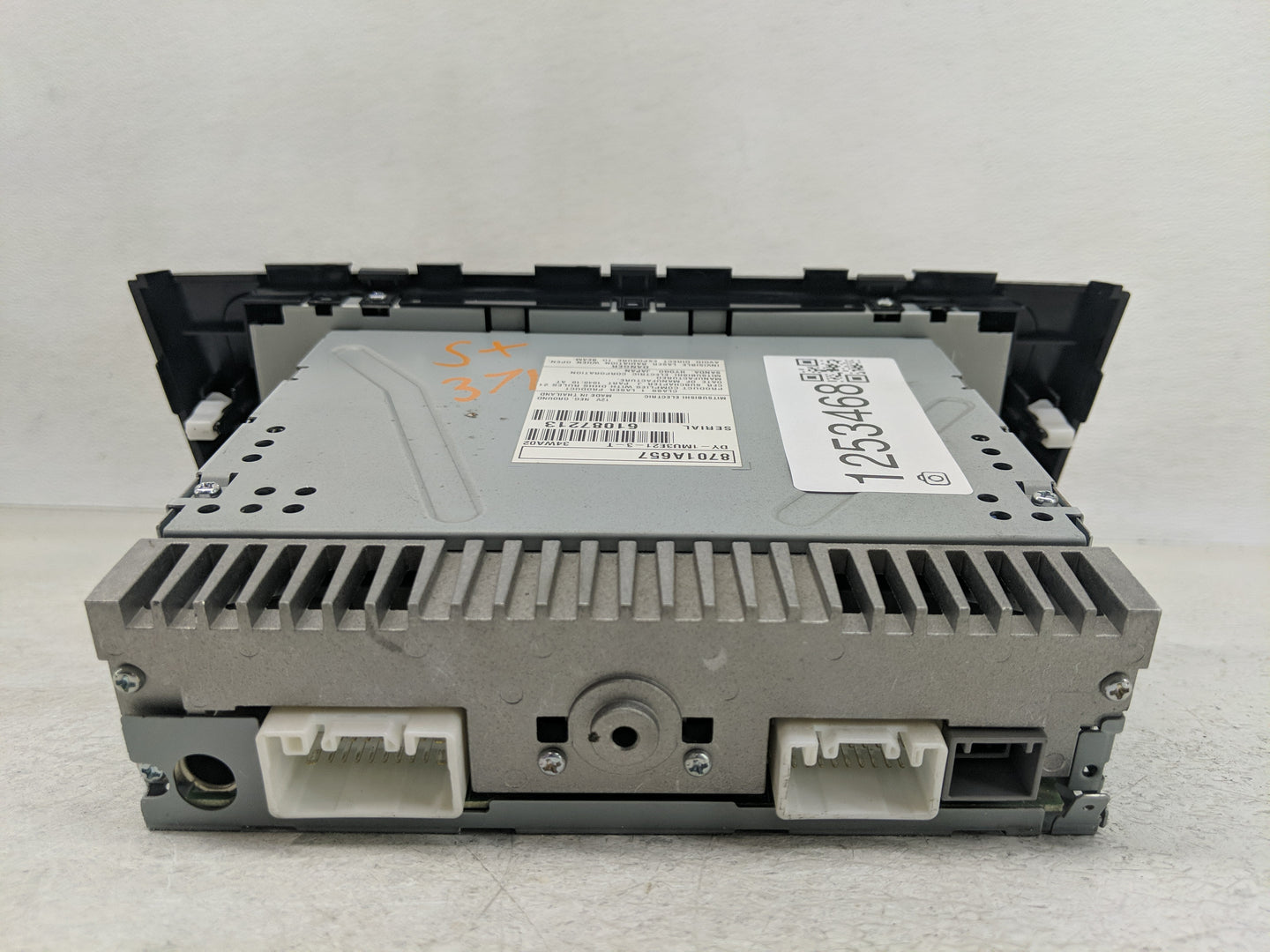 2017 Mitsubishi Mirage Radio AM FM Cd Player Receiver Replacement P/N:8701A657 Fits OEM Used Auto Parts - Oemusedautoparts1.