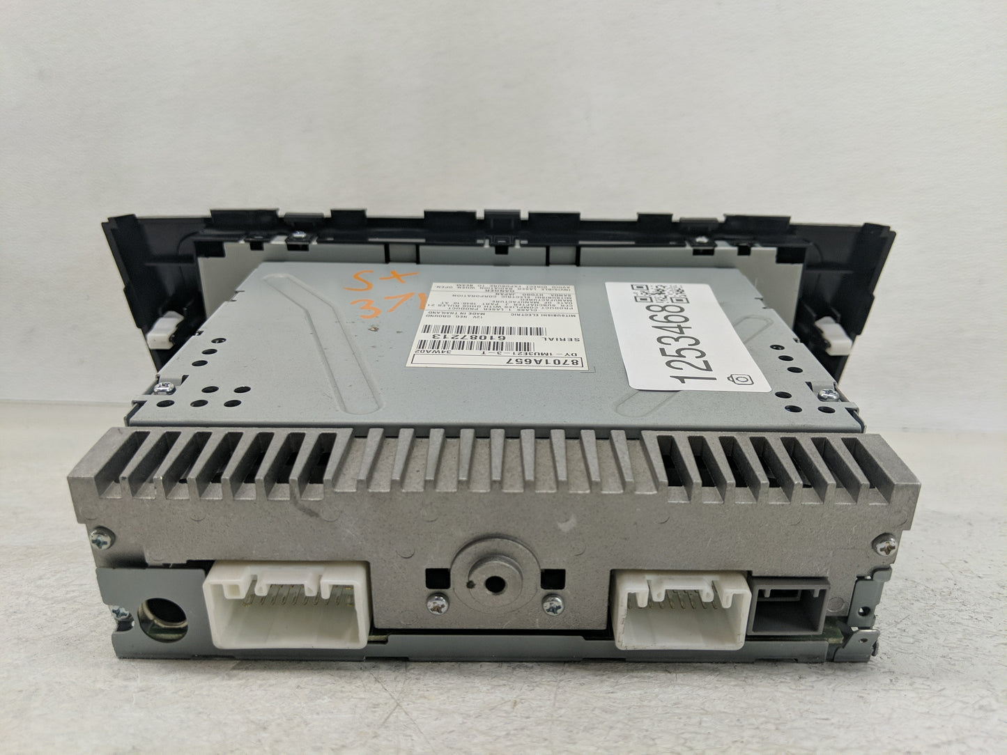 2017 Mitsubishi Mirage Radio AM FM Cd Player Receiver Replacement P/N:8701A657 Fits OEM Used Auto Parts - Oemusedautoparts1.