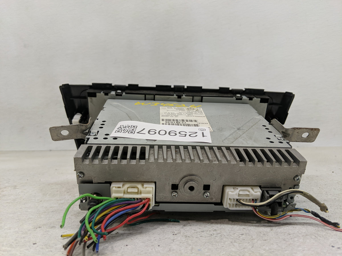 2017 Mitsubishi Mirage Radio AM FM Cd Player Receiver Replacement P/N:72137046 Fits OEM Used Auto Parts - Oemusedautoparts1.