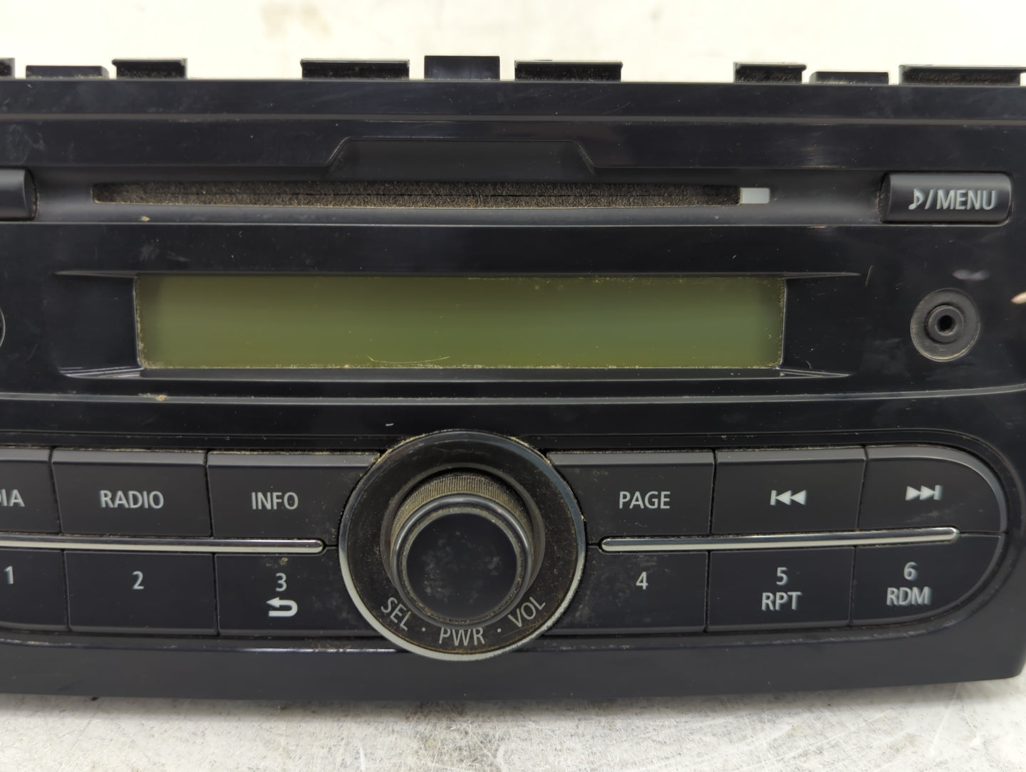2017 Mitsubishi Mirage Radio AM FM Cd Player Receiver Replacement P/N:8701A657 Fits OEM Used Auto Parts - Oemusedautoparts1.