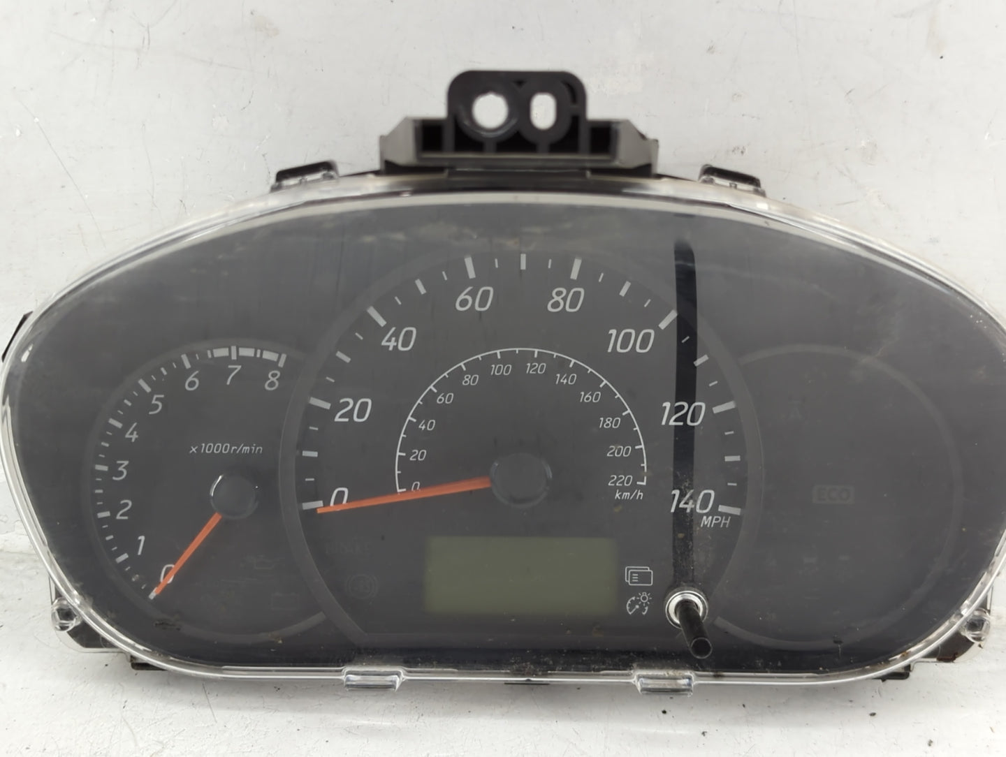 2017 Mitsubishi Mirage Instrument Cluster Speedometer Gauges P/N:8100C577 157580-4230 Miles:145K Fits OEM Used Auto Parts - 