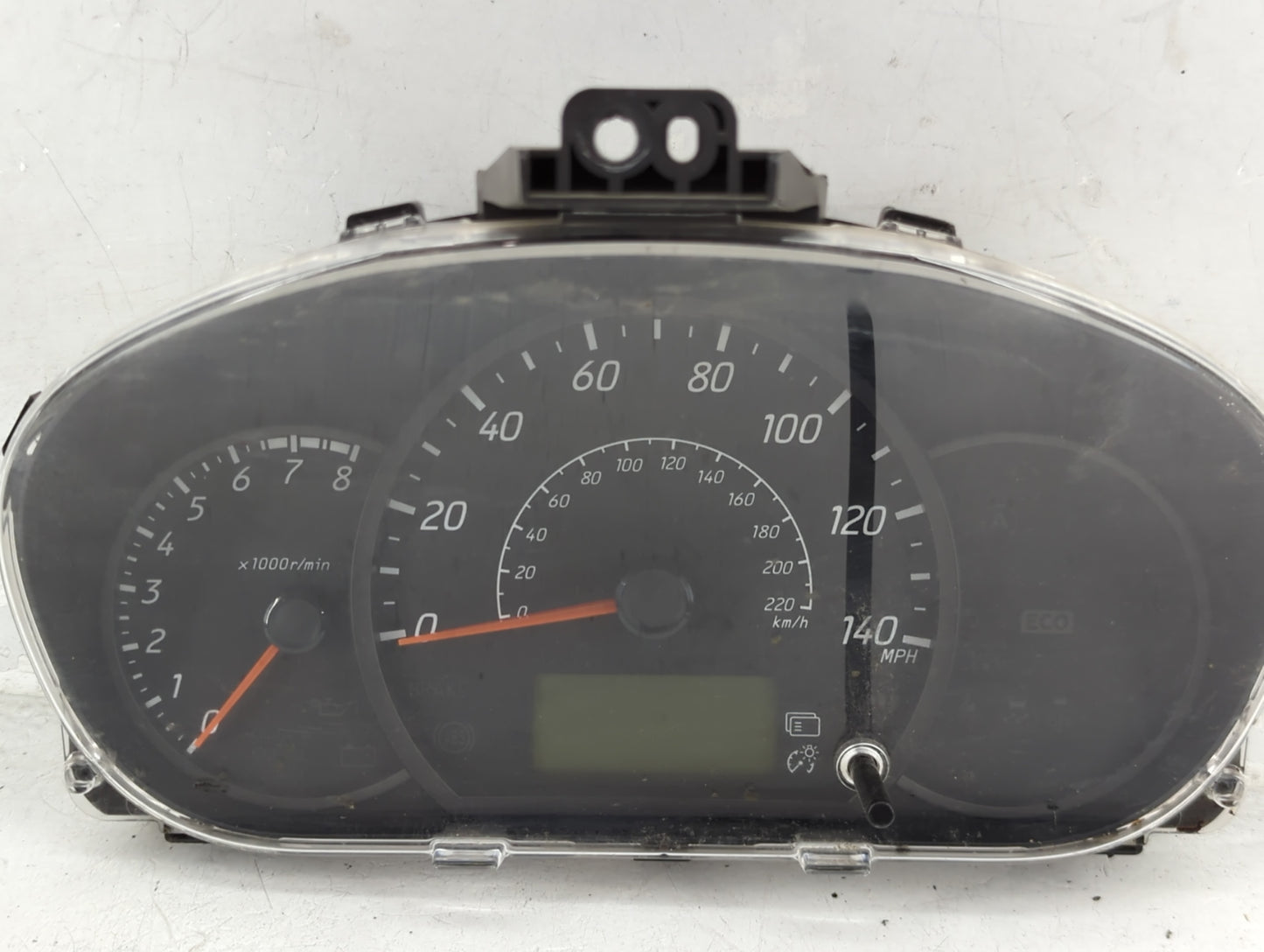 2017 Mitsubishi Mirage Instrument Cluster Speedometer Gauges P/N:8100C577 157580-4230 Miles:145K Fits OEM Used Auto Parts - 