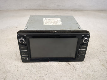 compare product 2017 Mitsubishi Mirage Radio AM FM Cd Player Receiver Replacement P/N:MZ360500EX DGU-6E14-B3, 2AE77DGU-6E14-N3 Fits OEM Used Auto Parts