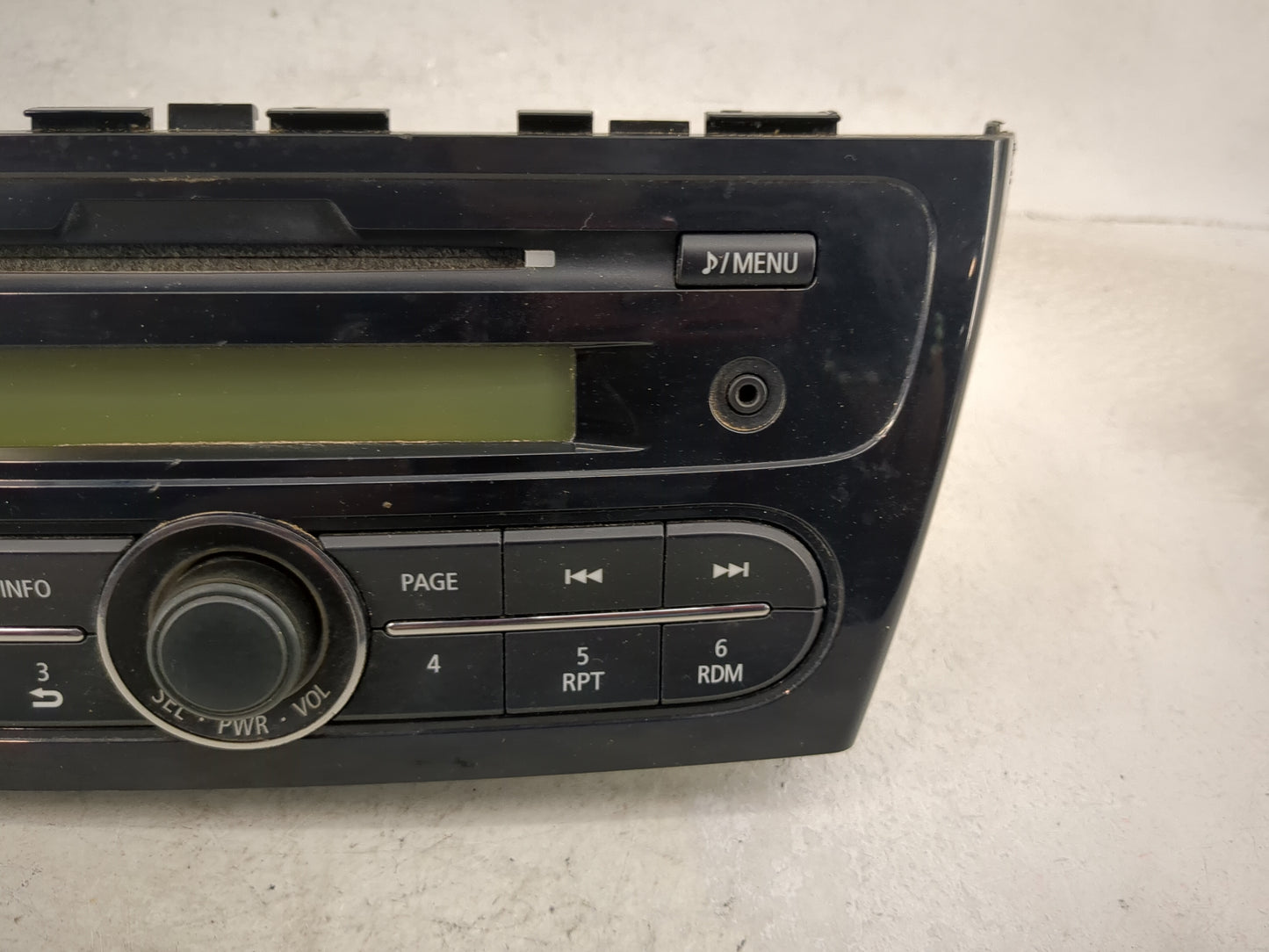 2017 Mitsubishi Mirage Radio AM FM Cd Player Receiver Replacement P/N:8701A657 DY-1MU3E21-3-T Fits OEM Used Auto Parts - Oem