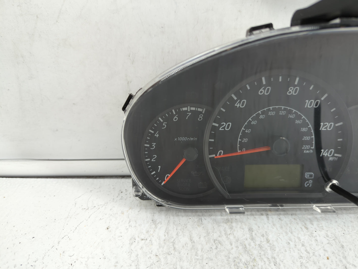 2017 Mitsubishi Mirage Instrument Cluster Speedometer Gauges P/N:8100C432 8100C577 Fits OEM Used Auto Parts - Oemusedautopar