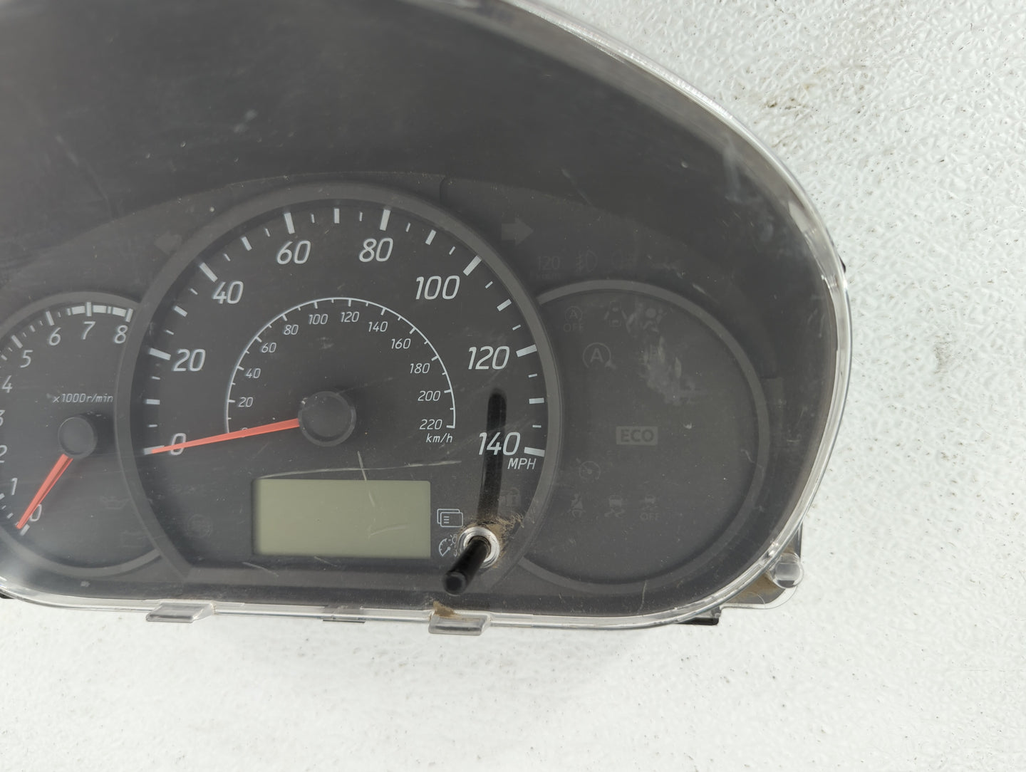 2017 Mitsubishi Mirage Instrument Cluster Speedometer Gauges P/N:8100C432 8100C577 Fits OEM Used Auto Parts - Oemusedautopar