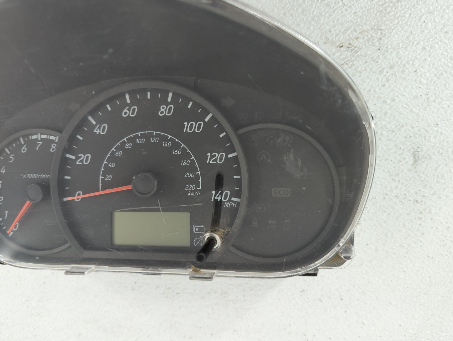 2017 Mitsubishi Mirage Instrument Cluster Speedometer Gauges P/N:8100C432 8100C577 Fits OEM Used Auto Parts - Oemusedautopar