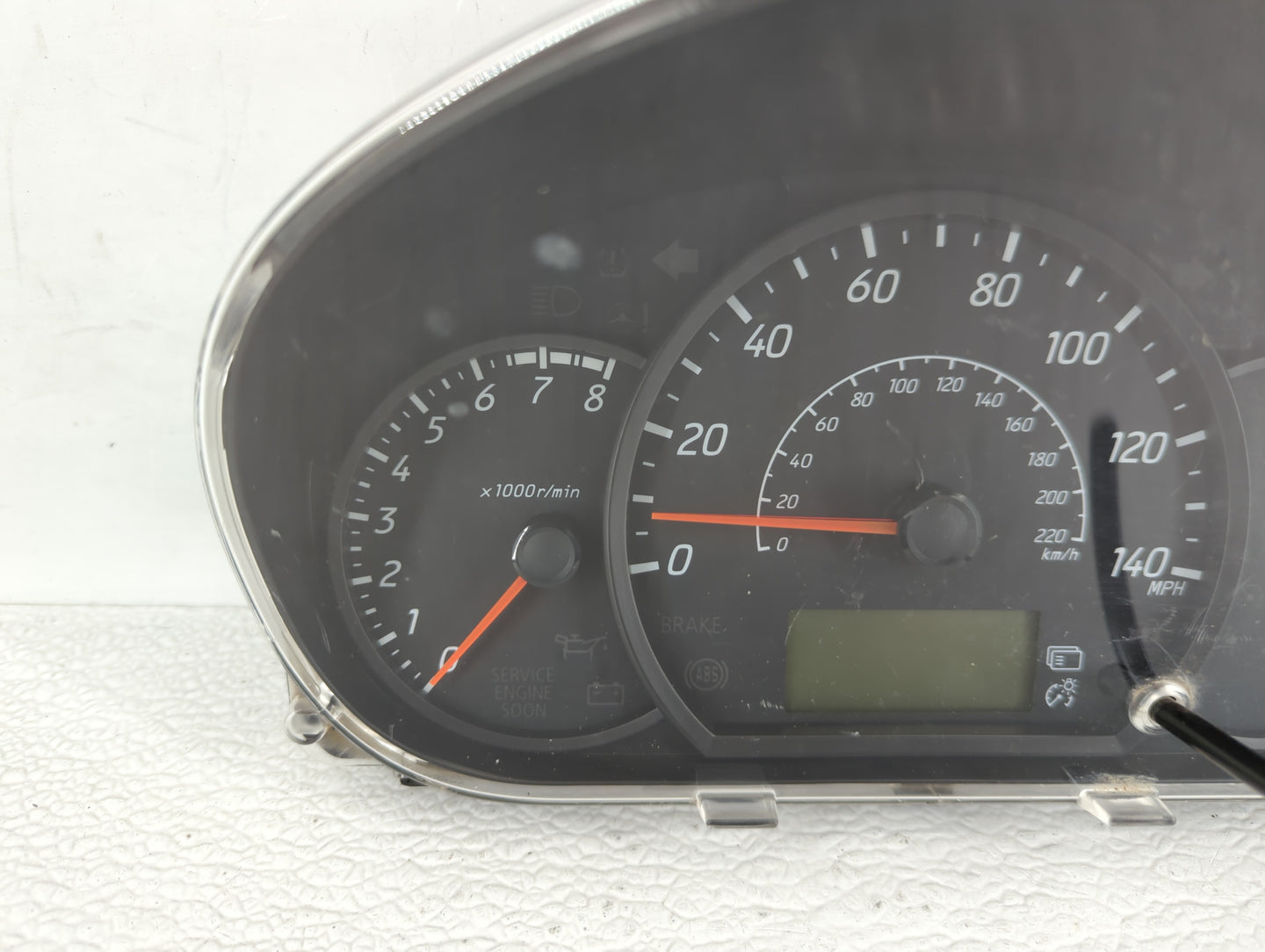 2017 Mitsubishi Mirage Instrument Cluster Speedometer Gauges P/N:8100C577 Fits OEM Used Auto Parts - Oemusedautoparts1.com