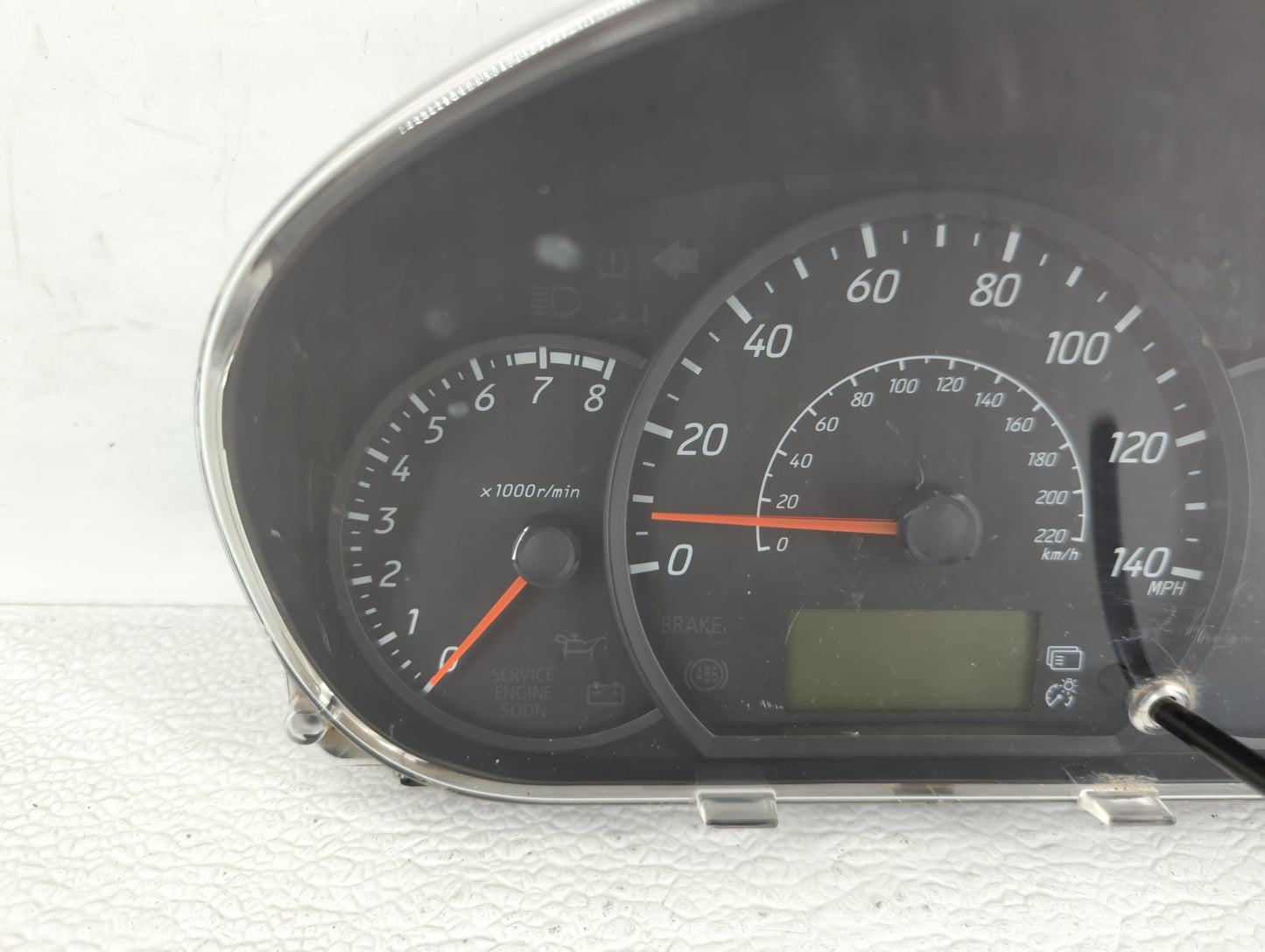 2017 Mitsubishi Mirage Instrument Cluster Speedometer Gauges P/N:8100C577 Fits OEM Used Auto Parts - Oemusedautoparts1.com
