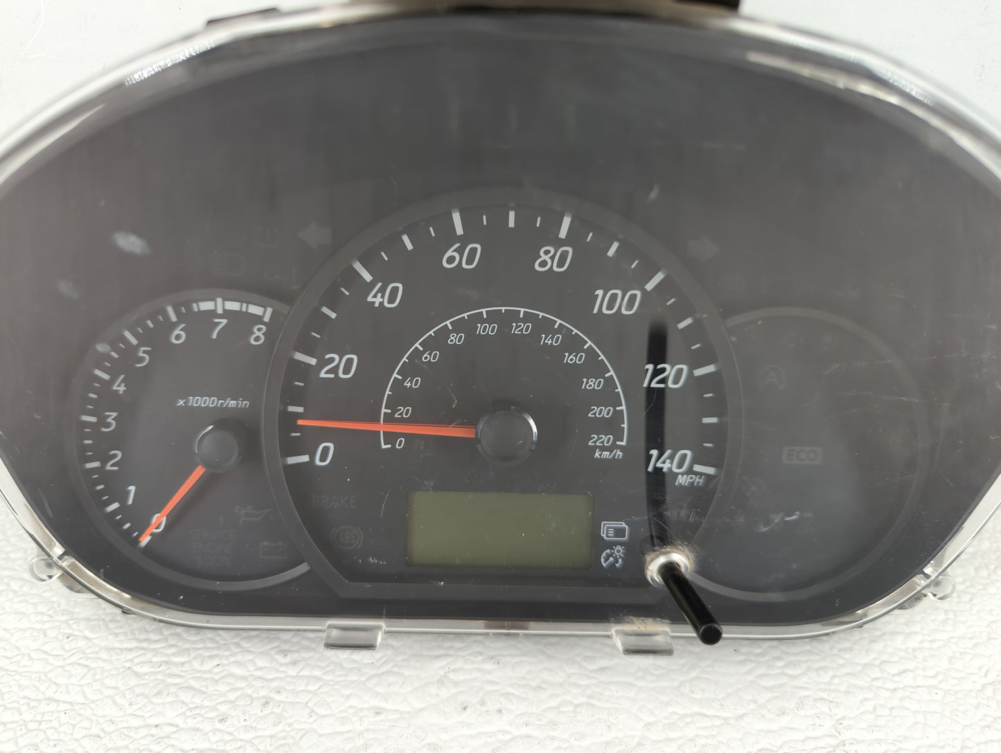 2017 Mitsubishi Mirage Instrument Cluster Speedometer Gauges P/N:8100C577 Fits OEM Used Auto Parts - Oemusedautoparts1.com
