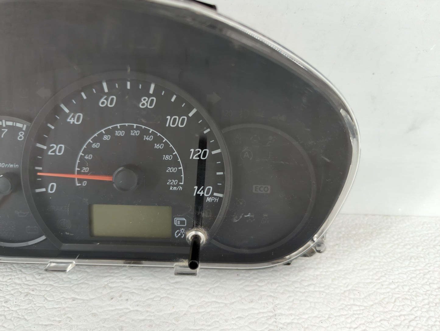2017 Mitsubishi Mirage Instrument Cluster Speedometer Gauges P/N:8100C577 Fits OEM Used Auto Parts - Oemusedautoparts1.com